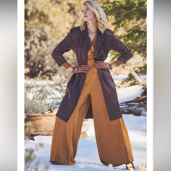 Nouvelle Silk95Five Jackets & Blazers - Silk95Five Kensington Trench Charmeuse size medium